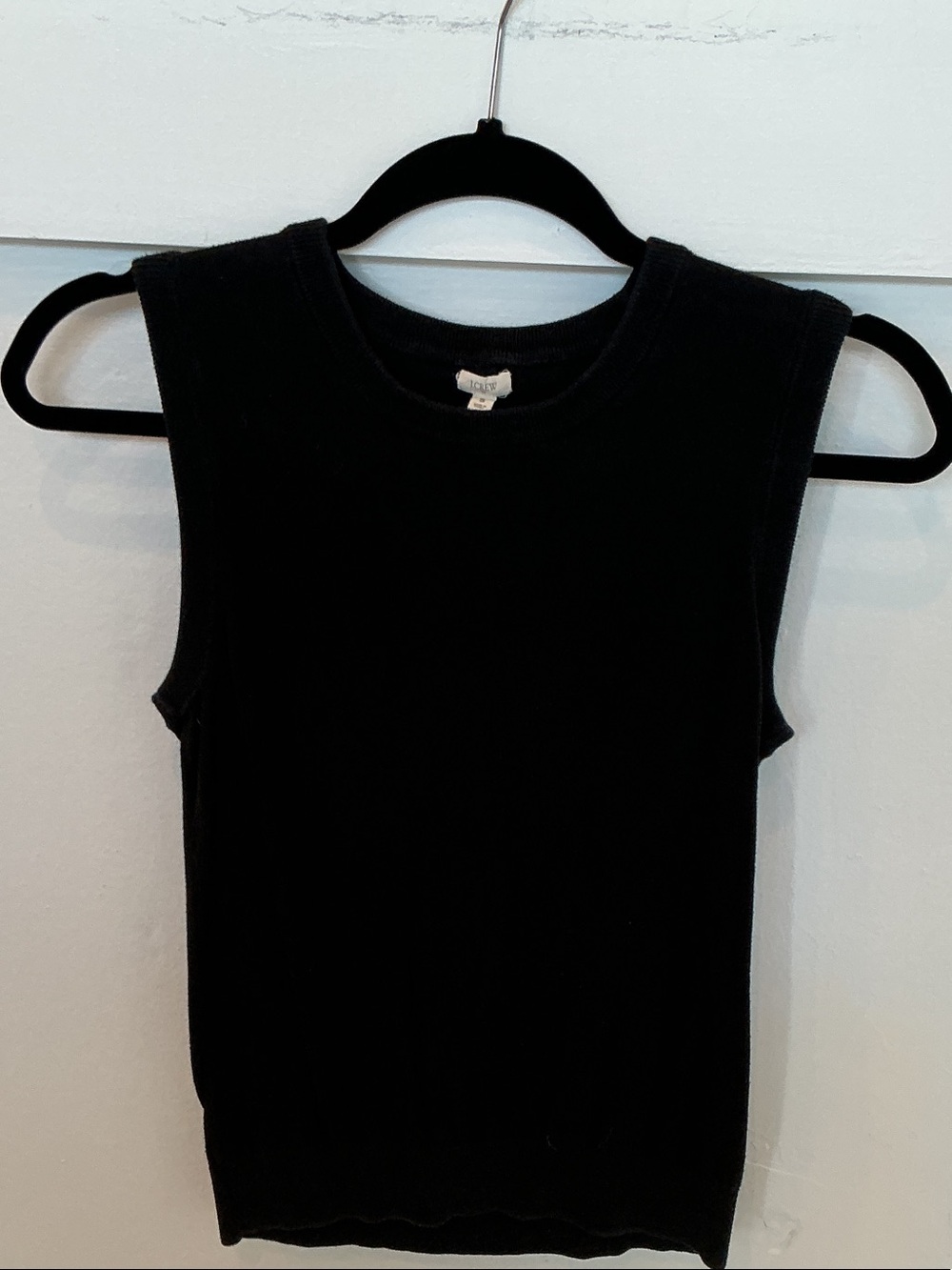 J. Crew Factory Black Sleeveless Tank Top
